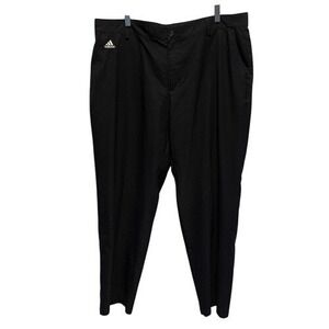 Adidas ClimaLite Black Golf Pants Modern‎ Fit Performance Athletic 38x32